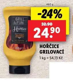 Lidl Hořčice grilovací nabídka