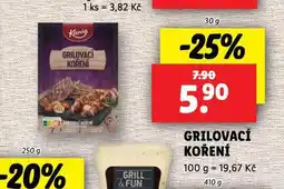 Lidl Grilovací koření nabídka