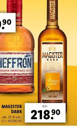 Lidl Magister dark nabídka