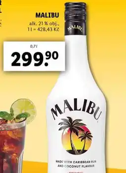 Lidl Malibu nabídka