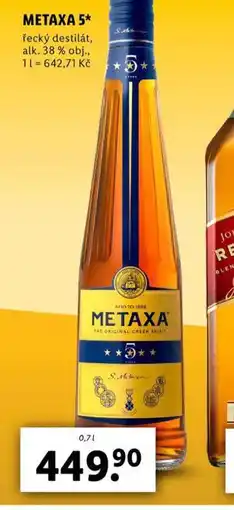 Lidl Metaxa 5 nabídka