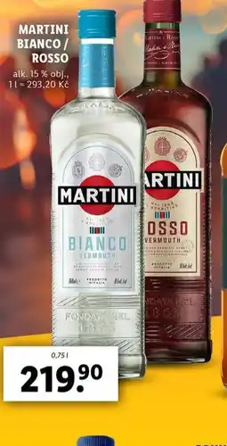 Lidl Martini boanco / rosso nabídka