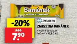 Lidl Zmrzlina banánek nabídka