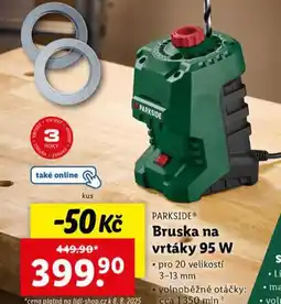 Lidl Bruska na vrtáky 95 w nabídka