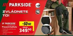 Lidl Pracovní kalhoty nabídka