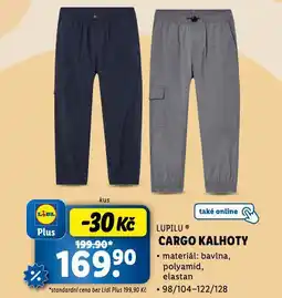 Lidl Cargo kalhoty nabídka