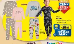 Lidl Pyžamo nabídka