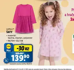 Lidl Šaty nabídka