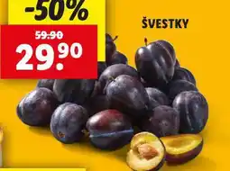 Lidl Švestky nabídka