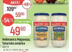 Globus HELLMANN'S Majonéza, Tatarská omáčka nabídka