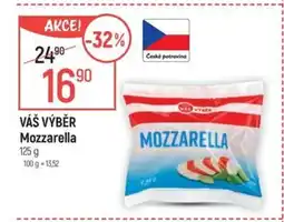 Globus VÁŠ VÝBĚR Mozzarella nabídka