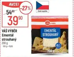 Globus VÁŠ VÝBĚR Ementál strouhaný nabídka