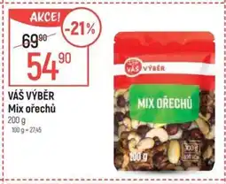 Globus VÁŠ VÝBĚR Mix ořechů nabídka