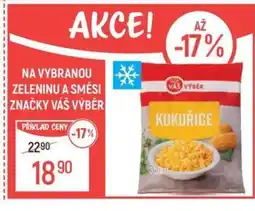 Globus Na vybranou zeleninu a směsi značky Váš výběr nabídka