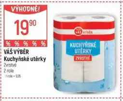 Globus VÁŠ VÝBĚR Kuchyňské utěrky nabídka