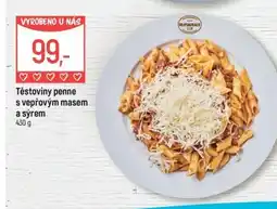 Globus Těstoviny penne s vepřovým masem a sýrem nabídka