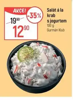 Globus Salát á la krab s jogurtem nabídka
