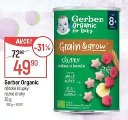 Globus Gerber Organic nabídka