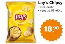 Můjobchod LAY'S Chipsy nabídka