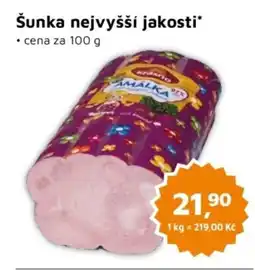 Můjobchod Šunka nejvyšší jakosti nabídka