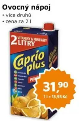Můjobchod Ovocný nápoj nabídka