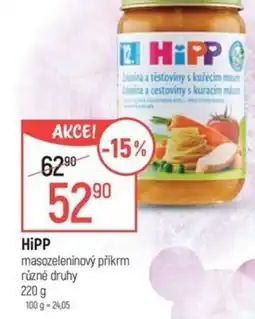 Globus HIPP masozeleninový příkrm nabídka