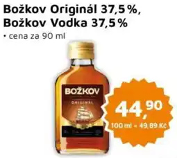 Můjobchod Božkov originál 37,5%, božkov vodka 37,5% nabídka