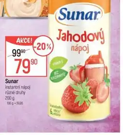 Globus Sunar instantní nápoj nabídka