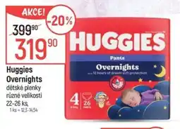 Globus HUGGIES Overnights nabídka