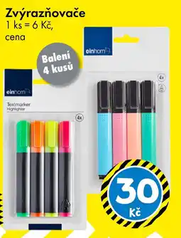 TEDi Zvýrazňovače nabídka