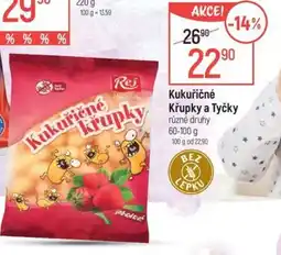 Globus Kukuřičné Křupky a Tyčky nabídka