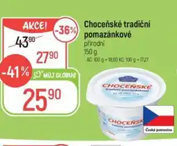 Globus Choceňské tradiční pomazánkové nabídka