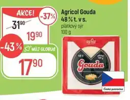 Globus Agricol Gouda 48% t. vs. nabídka
