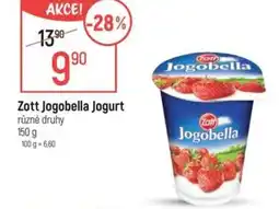 Globus Zott Jogobella Jogurt nabídka