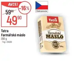 Globus Tatra Farmářské máslo nabídka