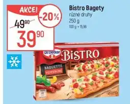 Globus Dr. Oetker Bistro Bagety nabídka