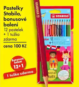 TEDi Pastelky stabilo, bonusové balení nabídka