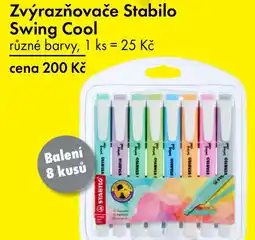 TEDi Zvýrazňovače stabilo swing cool nabídka