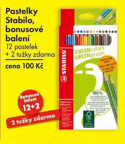 TEDi Pastelky stabilo, bonusové balení nabídka