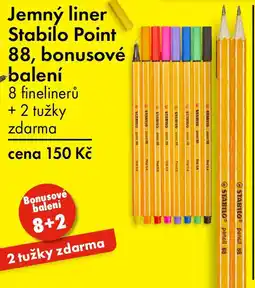 TEDi Jemný liner stabilo point 88, bonusové a balení nabídka