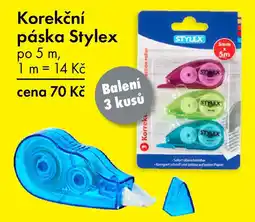 TEDi Korekční páska stylex nabídka