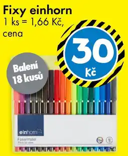 TEDi Fixy einhorn nabídka