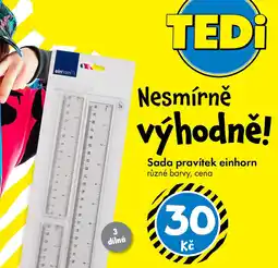 TEDi Sada pravítek einhorn nabídka