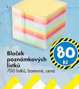 TEDi Bloček poznámkových lístků nabídka