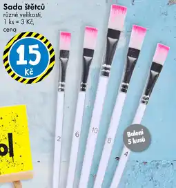 TEDi Sada štětců nabídka