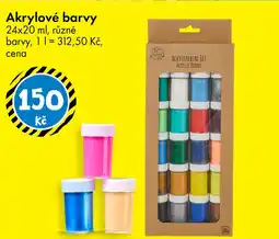 TEDi Akrylové barvy nabídka