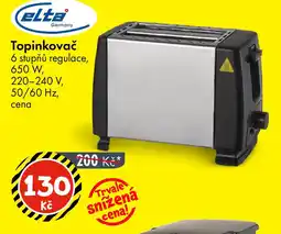 TEDi Topinkovač nabídka