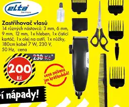 TEDi Zastřihovač vlasů nabídka