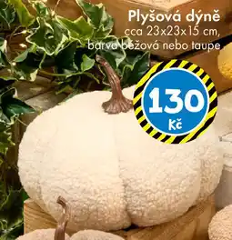 TEDi Plyšová dýně nabídka