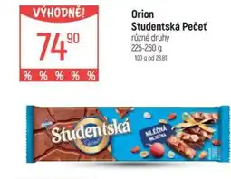 Globus Orion Studentská Pečeť nabídka